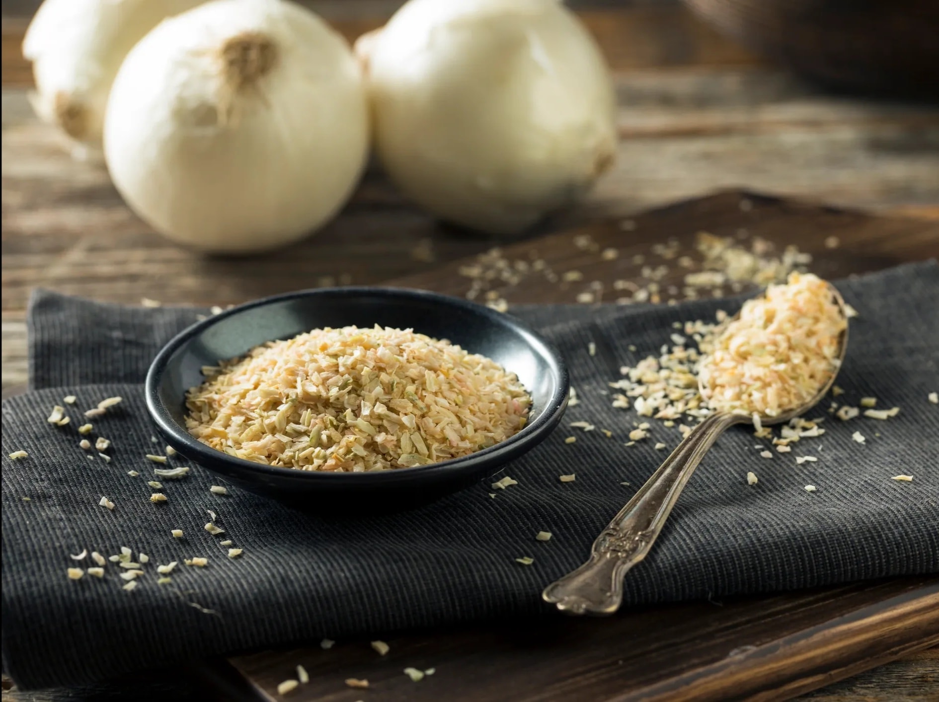Dehydrated Onion