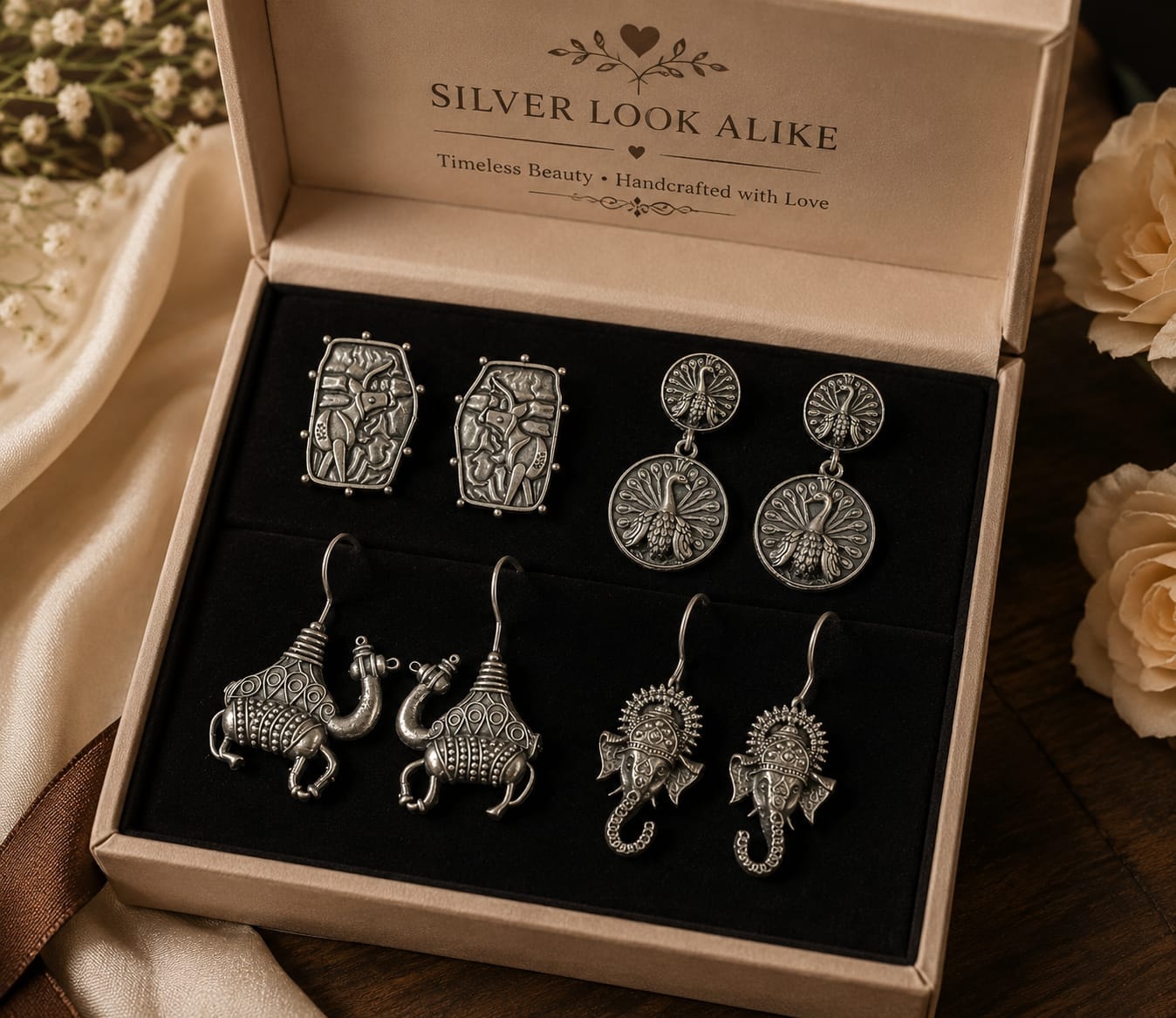 Oxidised jewellery